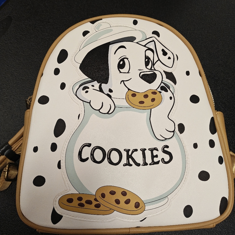 Loungefly Disney 101 Dalmatian Cookie Jar Dog Backpack